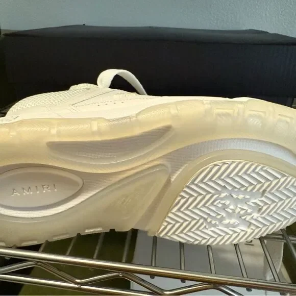 Amiri White Sneakers men's 6 brand new with box and dustbag